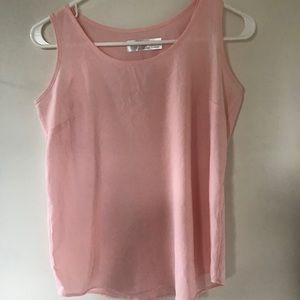 Pink tank top